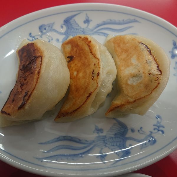 「チャーシューメン1000円、餃子300円、ルーロー飯300円」@麺来亭の写真