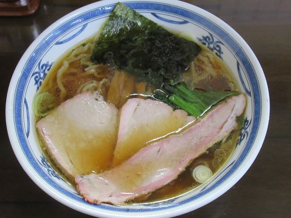 「手打ち中華そば（710円）」@とらや分店 村田やの写真