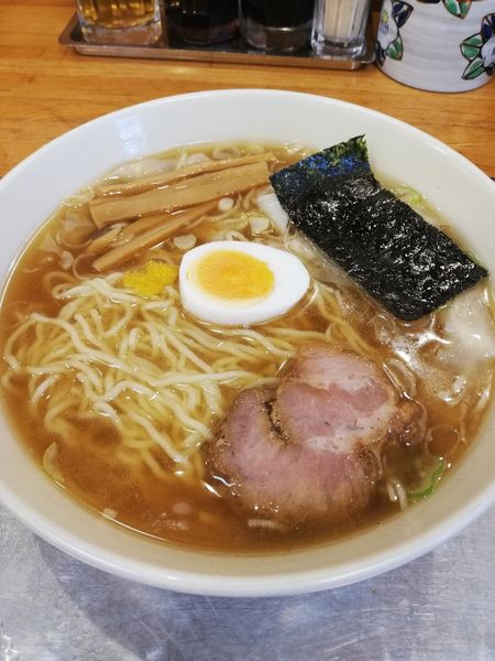 「小ワンタン麺」@大勝軒 昭島店の写真