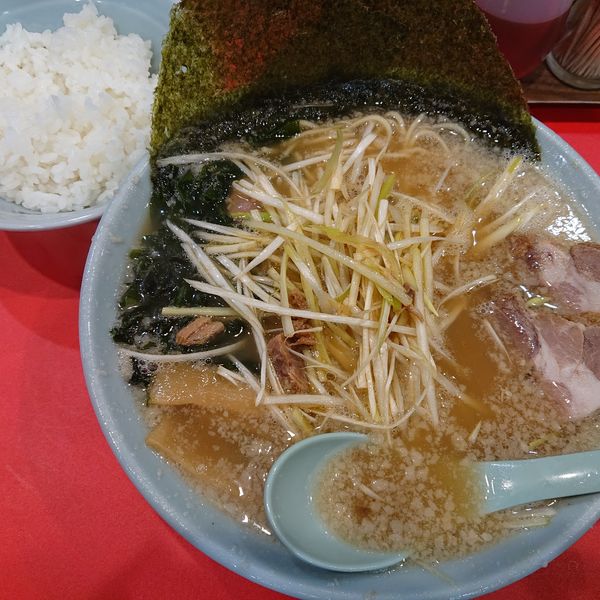 「ネギラーメン830円、半ライス100円」@ラーメン 光○の写真