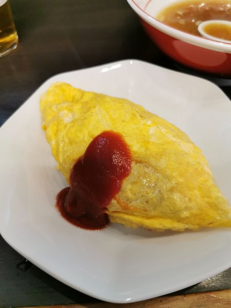 「オムチャーハン」@メンショップ アキラの写真