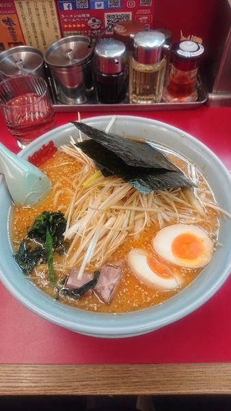 「特製味噌ラーメン」@ラーメン山岡家 牛久店の写真