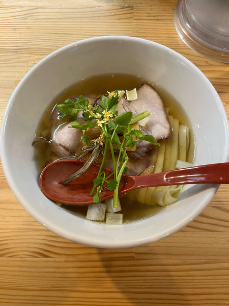 「【限定】チャーシュー煮干そば 1,000円」@自家製麺 くろ松の写真