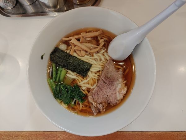 「らぁめん」@らぁめん ほりうち 新橋店の写真