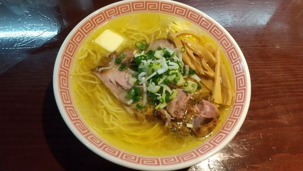 「クリスマスチキンラーメン（この日限定）1100円」@中華そば えもとの写真