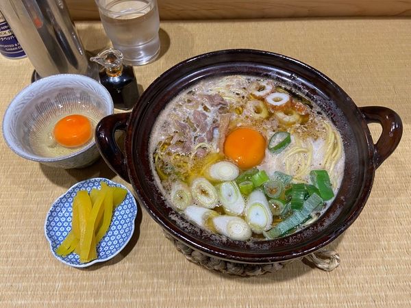 「冬限定 鍋焼きらーめん」@手打 親鶏中華そば 綾川の写真