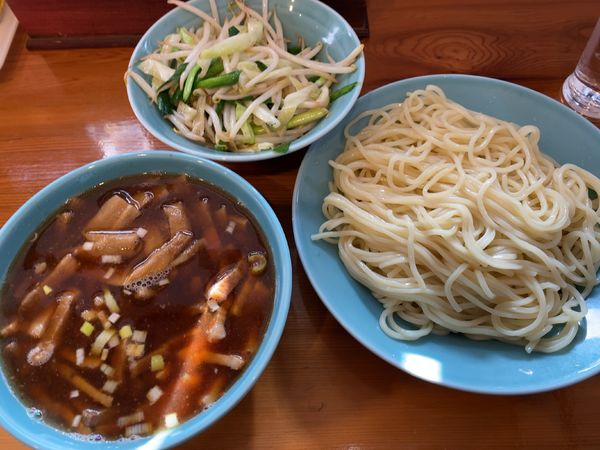 「特つけそば８００円＋野菜100円」@つけそば 麺吉の写真