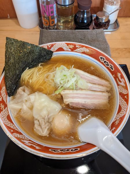 「特製支那ソバ」@支那ソバ 玉龍の写真