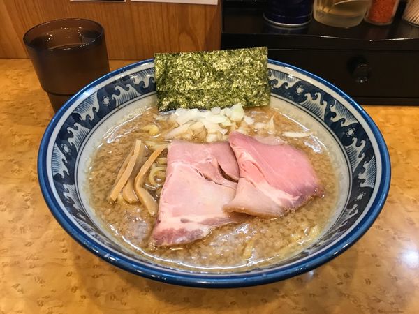 「背脂煮干しそば＋和え玉」@中華そば 児ノ木の写真