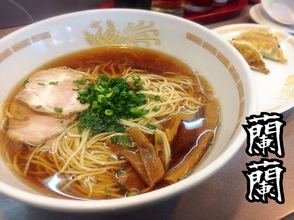 「ラーメン¥550(税別)」@蘭蘭の写真