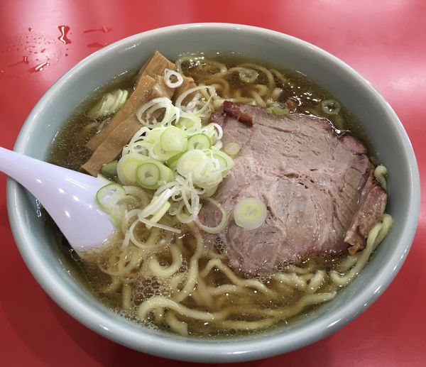 「醤油ラーメン(700¥)」@麺来亭の写真