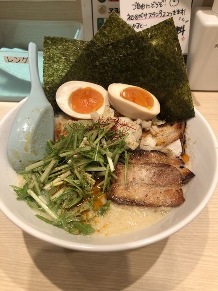 「坦々麺　全部のせ」@麺屋こころ 所沢店の写真
