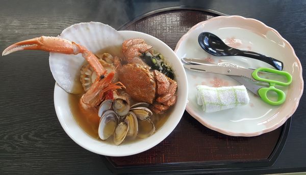 「海の幸ラーメン」@えんまん亭の写真