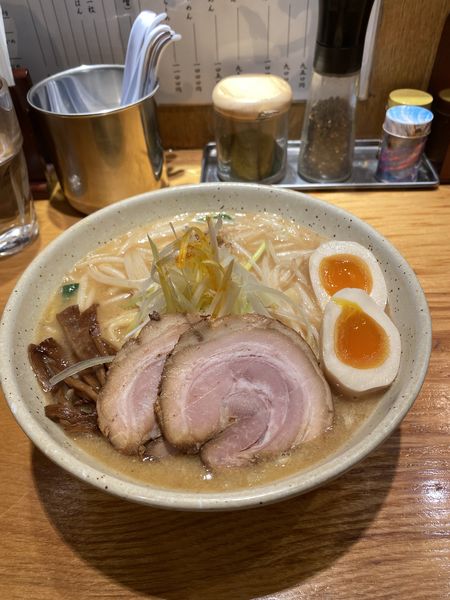 「特製バリ味噌らーめんセット」@つじ田 味噌の章 飯田橋店の写真
