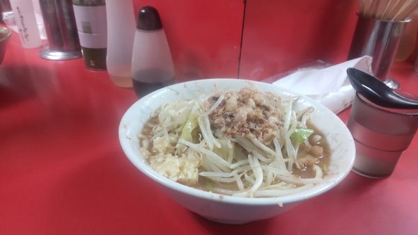 「小ラーメン(麺半分)」@ラーメン二郎 仙台店の写真