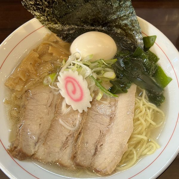 「ひばりしおらーめん」@麺 ひばりの写真