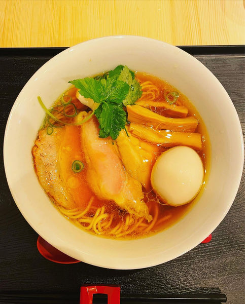 「鶏醤油ラーメン」@超純水採麺 天国屋の写真