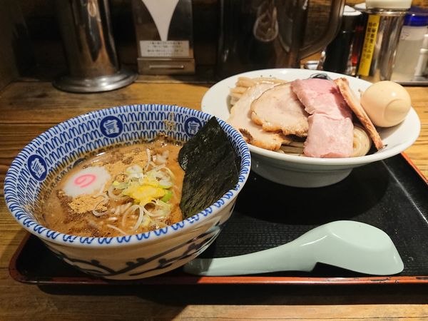 「濃厚特製つけ麺」@松戸中華そば 富田食堂の写真