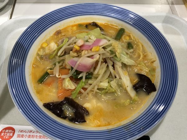 「ピリカラちゃんぽん　￥７００」@リンガーハット イオンモール大高店の写真