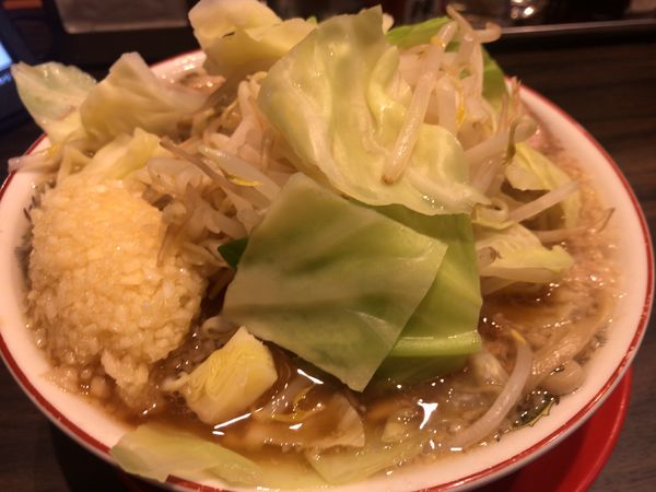 「きま八郎小ニンニク増し790円」@きまぐれ八兵衛 川中島店の写真