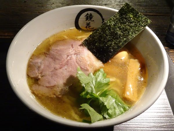 「塩味玉ラーメン（1,250円）」@らーめん愉悦処 鏡花の写真