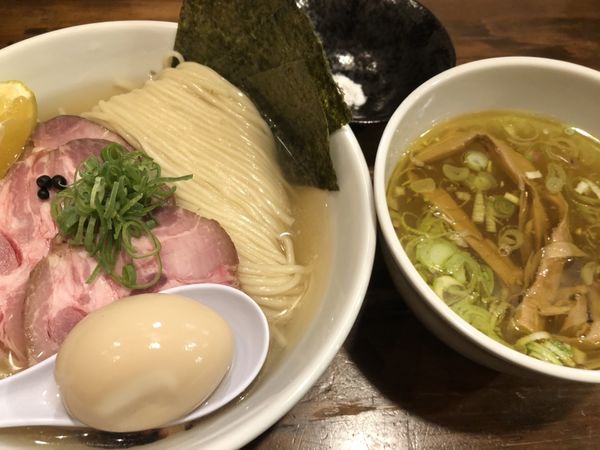 「特製塩つけ麺」@だれやめやの写真