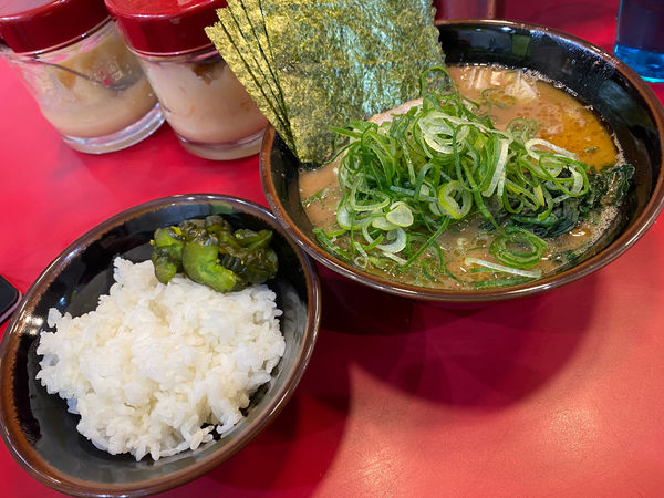 「半らーめん🍜🥢(九条ねぎ)」@らーめん 谷瀬家 新橋店の写真