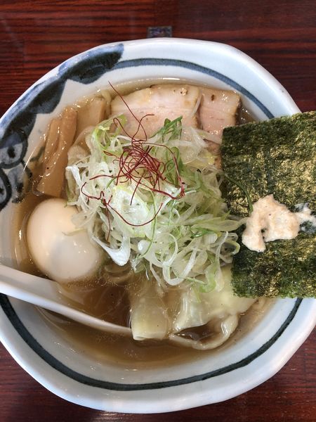 「特製塩+ネギ」@麺心 あしまるの写真