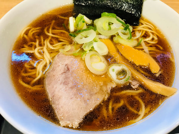 「鴨だし中華そば 590円」@舎鈴 大島駅前店の写真