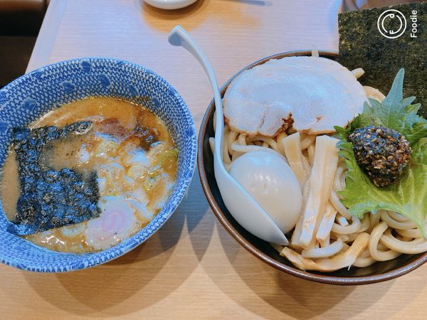 「特製つけ麺（並）＋生七味」@次念序の写真