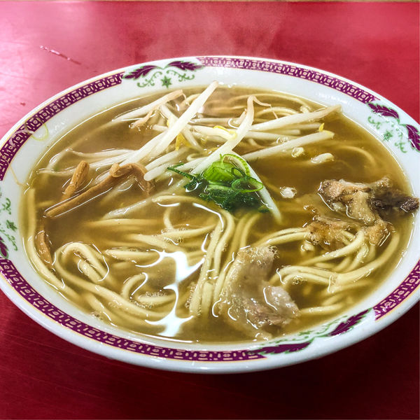 「中華そば(400)&焼きそば(400)&焼酎(150)」@江洋軒の写真