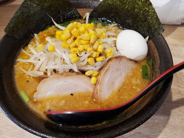 「特製みそらーめん・こってり」@麺酒坊 林の写真