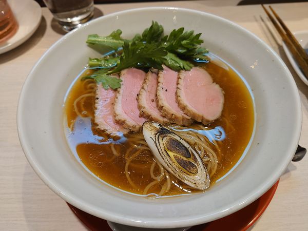 「【30日限定】鴨蕎麦1100円＋冷酒✕二杯」@柳麺 呉田-goden-の写真