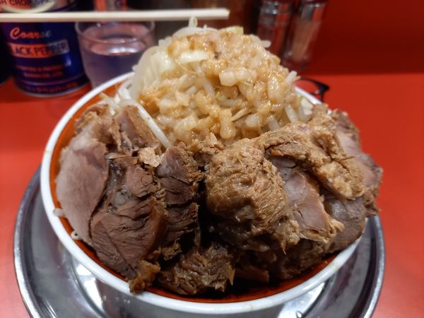 「小ラーメン豚ダブル」@ラーメンタロー 蒲田の陣の写真