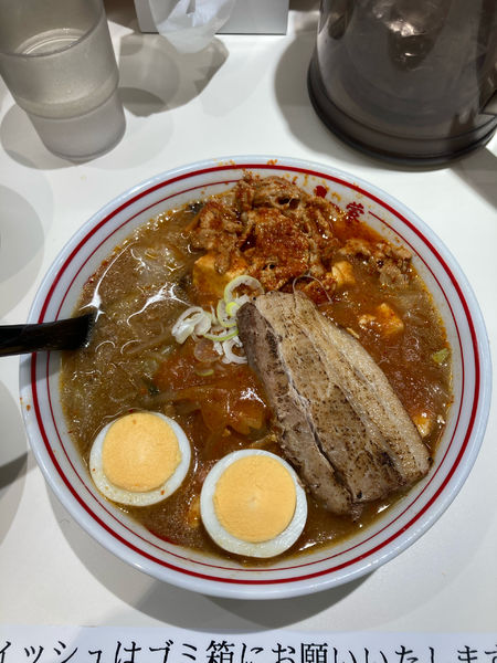 「五目蒙古タンメン　チャーシュートッピング」@蒙古タンメン中本 横浜店の写真