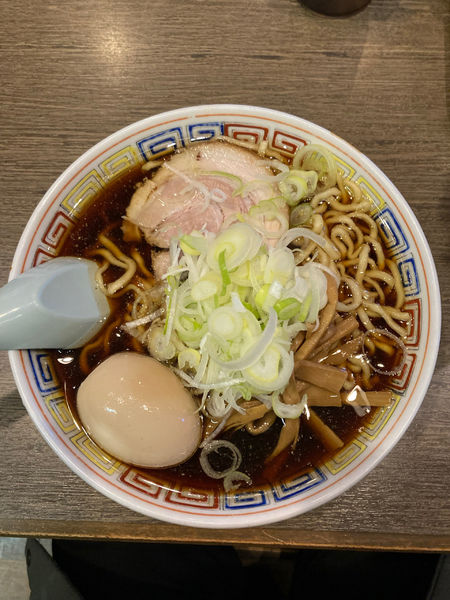 「味玉中華そば」@丸中華そばの写真