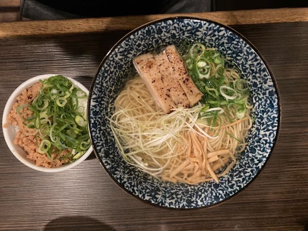 「あっさり鳥そば」@鶏そば 一瑳の写真