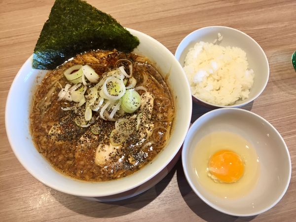 「【限定】煮干しBLACK(大)【1050円】」@中華そば ムタヒロ 拝島駅店の写真