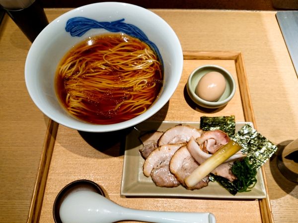「かけらぁ麺(醤油)」@NIPPON RAMEN 凛 TOKYOの写真