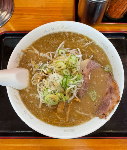「正油にぼし」@北海とんこつらーめん 純輝 白井店の写真