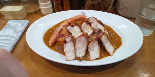 「賄の豚カレー」@日乃屋カレー 秋葉原店の写真