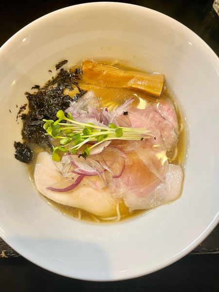 「濃厚煮干そば」@HAYATEの写真