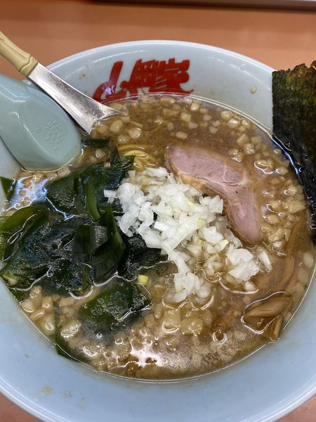 「プレミアム醤油とんこつ」@ラーメン山岡家 相模原店の写真