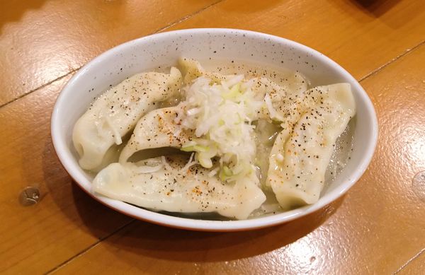 「水餃子」@麺屋 Hulu-luの写真