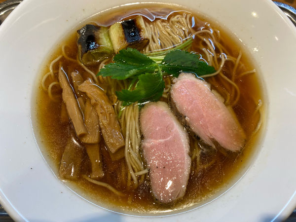 「鴨南醤油ラーメン」@中華そば 瀧壺の写真