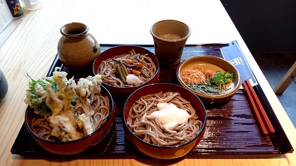 「琴弾割子」@奥出雲そば処 一福 出雲縁結び空港店の写真