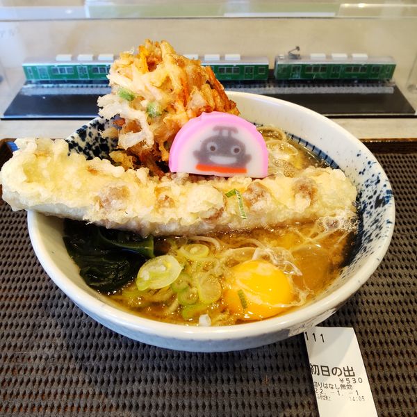 「【新春限定】初日の出そば（￥530）」@しぶそば 池上店の写真