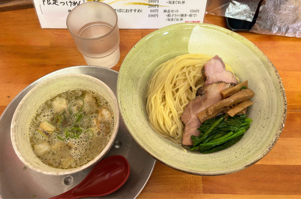 「限定 牡蠣出し汁の昆布水つけめん」@栃木中華そば 神志の写真