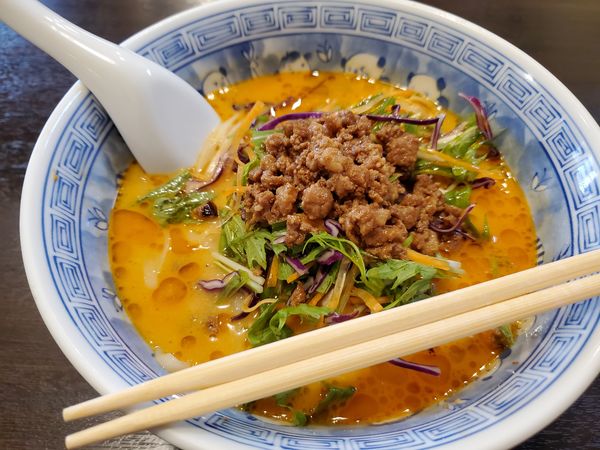 「魯肉入り担々麺」@桃源邨の写真