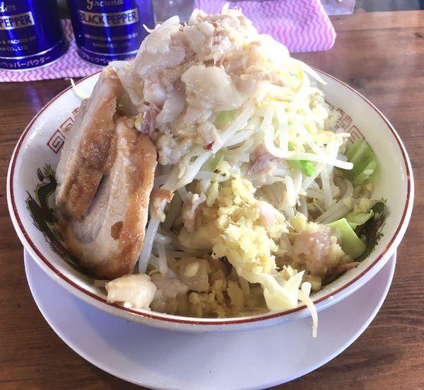 「ミニラーメン(125g_700¥)」@ガッツリラーメンいち豚 いわき鹿島店の写真